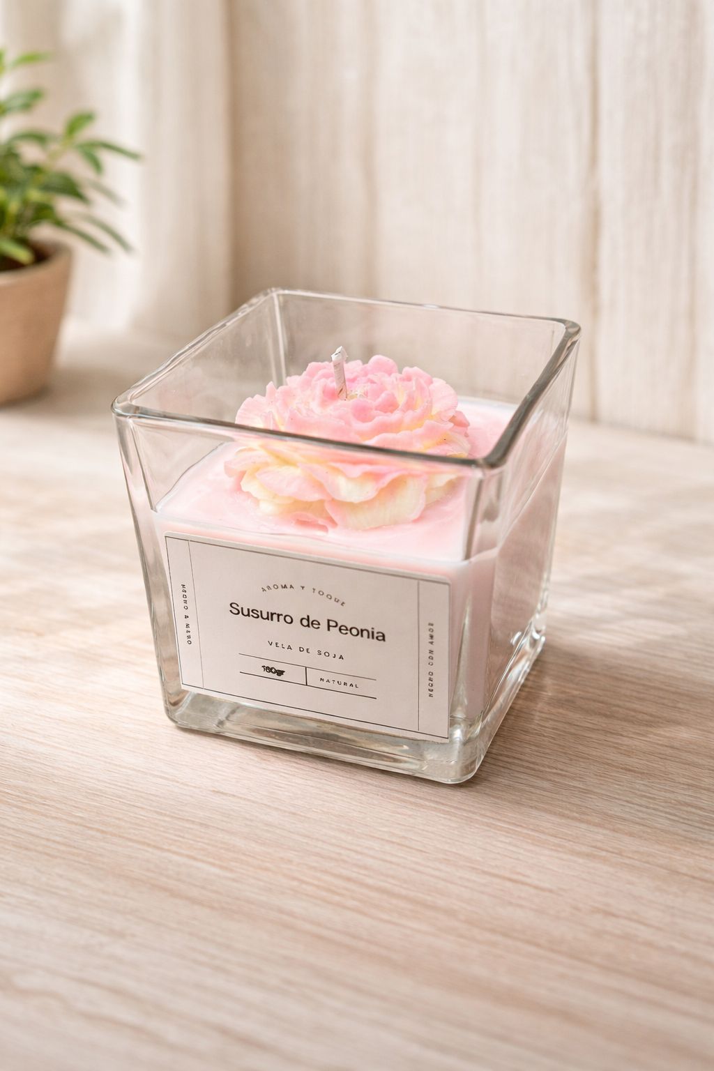 Vela Susurro de Peonia